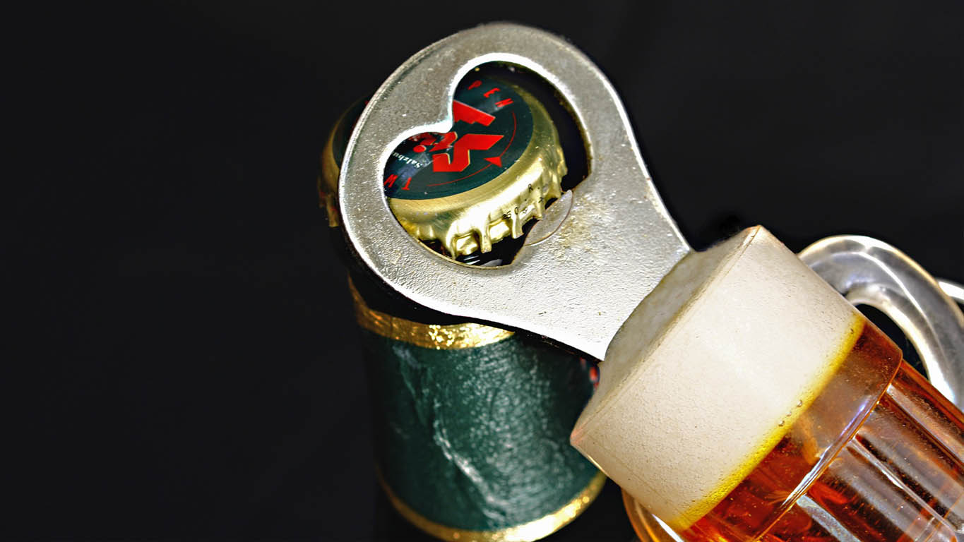 Bottle Opener Name Card Holders